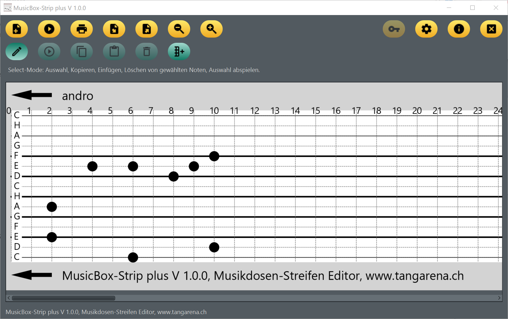 MusicBox PaperStrip Software